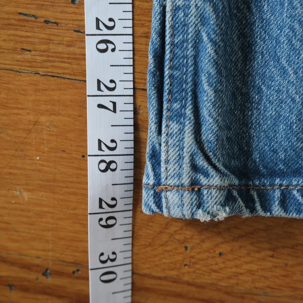 Reformation Cynthia Belted High‎ Rise Straight Jeans Blue Denim 29 Sustainable - Picture 7 of 9